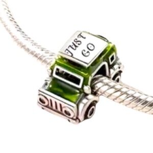 S925 Just Go Jeep Adventure Charm Pandora Style